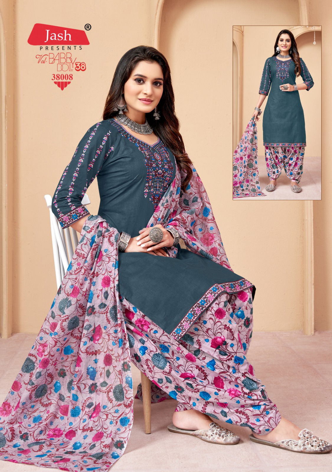 Jash Baby Doll Vol 38 Printed Cotton Dress Material Catalog